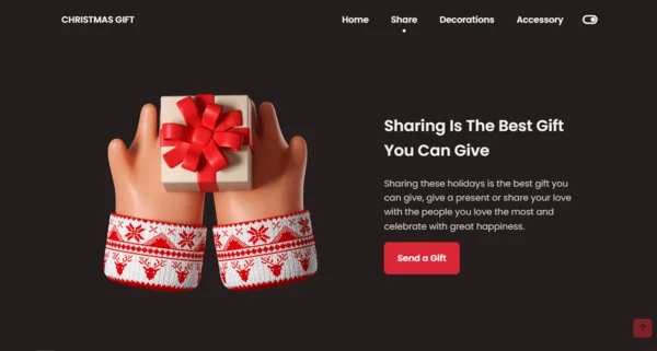 Responsive Christmas Page